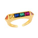 Wholesale alloy inlaid zircon open ring JDC-RS-AS306 Rings 翱昇 color 1 Wholesale Jewelry JoyasDeChina Joyas De China