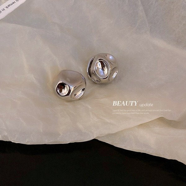 Wholesale alloy irregular earrings JDC-ES-BY161 Earrings 宝钰 Wholesale Jewelry JoyasDeChina Joyas De China