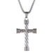 Bulk Jewelry Wholesale alloy Jesus Cross man necklaces JDC-MNE-PK018 Wholesale factory from China YIWU China