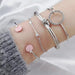 Bulk Jewelry Wholesale alloy knotted bracelet JDC-BT-wy090 Wholesale factory from China YIWU China
