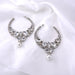 Bulk Jewelry Wholesale alloy large ring flash diamond earrings JDC-ES-GSNT003 Wholesale factory from China YIWU China