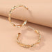 Wholesale Alloy leaf C-shaped metal Earrings JDC-ES-NM019 Earrings 诺铭 Wholesale Jewelry JoyasDeChina Joyas De China