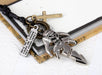 Bulk Jewelry Wholesale alloy leather man necklaces JDC-MNE-PK054 Wholesale factory from China YIWU China