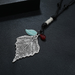 Bulk Jewelry Wholesale alloy leaves man necklaces JDC-MNE-PK074 Wholesale factory from China YIWU China