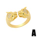Wholesale alloy leopard head ring JDC-RS-AS302 Rings 翱昇 A 1 Wholesale Jewelry JoyasDeChina Joyas De China