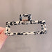 Wholesale alloy leopard pattern metal gripper JDC-HC-i382 Hair Clips 溪南 8 Wholesale Jewelry JoyasDeChina Joyas De China
