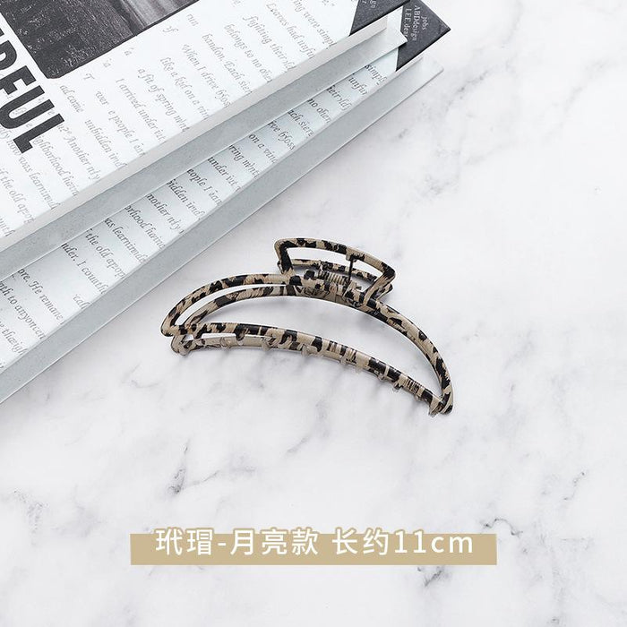 Bulk Jewelry Wholesale alloy leopard print hair clips JDC-HC-DJ007 Wholesale factory from China YIWU China