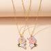 Wholesale alloy letter necklace JDC-NE-AYN081 NECKLACE JoyasDeChina X899- couple necklace. Wholesale Jewelry JoyasDeChina Joyas De China