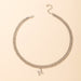 Wholesale alloy letter popular element necklace JDC-NE-C223 NECKLACE 咏歌 16525 Wholesale Jewelry JoyasDeChina Joyas De China