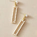 Wholesale alloy light luxury pearl inlaid earrings JDC-ES-C434 Earrings 咏歌 Wholesale Jewelry JoyasDeChina Joyas De China