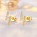 Wholesale alloy lightning ear studs JDC-ES-QLX050 Earrings 巧兰轩 gold Wholesale Jewelry JoyasDeChina Joyas De China
