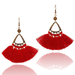 Bulk Jewelry Wholesale alloy long triangular tassel earrings JDC-ES-KJ026 Wholesale factory from China YIWU China