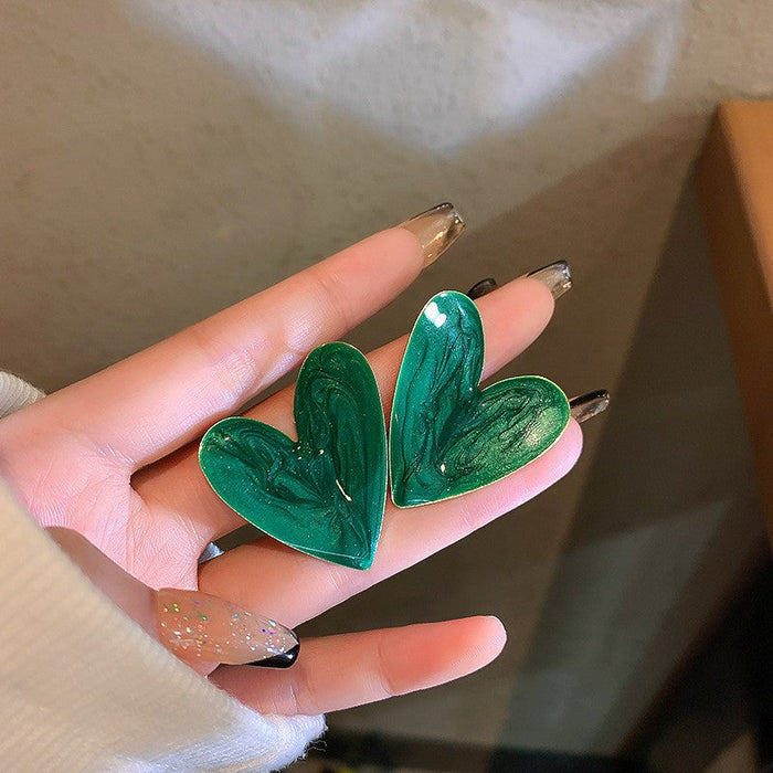 Wholesale alloy love candy Earrings JDC-ES-BY075 Earrings 宝钰 Green Wholesale Jewelry JoyasDeChina Joyas De China