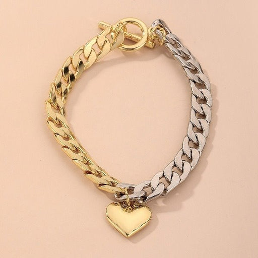 Wholesale alloy love color matching bracelet JDC-BT-YWJQ014 Bracelet 义乌精巧 Wholesale Jewelry JoyasDeChina Joyas De China