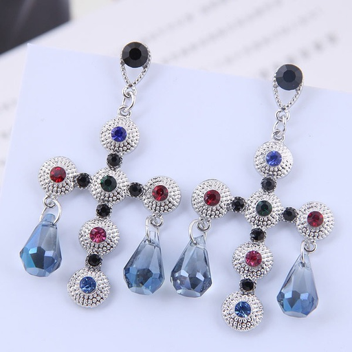 Bulk Jewelry Wholesale alloy love diamond earrings JDC-ES-wy028 Wholesale factory from China YIWU China