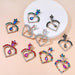 Wholesale alloy love earrings JDC-ES-JQ202 Earrings 佳琪 Wholesale Jewelry JoyasDeChina Joyas De China