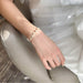 Wholesale alloy love gold bracelet JDC-BT-YWJQ002 Bracelet 义乌精巧 Wholesale Jewelry JoyasDeChina Joyas De China