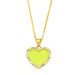 Wholesale alloy love necklace JDC-NE-AS381 NECKLACE 翱昇 yellow Wholesale Jewelry JoyasDeChina Joyas De China