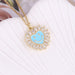 Wholesale alloy love necklace JDC-NE-Bingm007 NECKLACE 冰萌 3 Wholesale Jewelry JoyasDeChina Joyas De China