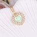 Wholesale alloy love necklace JDC-NE-Bingm007 NECKLACE 冰萌 6 Wholesale Jewelry JoyasDeChina Joyas De China