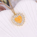 Wholesale alloy love necklace JDC-NE-Bingm007 NECKLACE 冰萌 8 Wholesale Jewelry JoyasDeChina Joyas De China