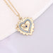 Wholesale alloy love necklace JDC-NE-Bingm008 NECKLACE 冰萌 Wholesale Jewelry JoyasDeChina Joyas De China