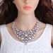 Wholesale Alloy luxury Diamond Pendant Necklace JDC-NE-JQ169 NECKLACE 佳琪 AB color Wholesale Jewelry JoyasDeChina Joyas De China