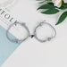 Wholesale Alloy Magnetic Attraction Couple Magnetic Bracelet JDC-BT-Yongy003 Bracelet 永依 Wholesale Jewelry JoyasDeChina Joyas De China