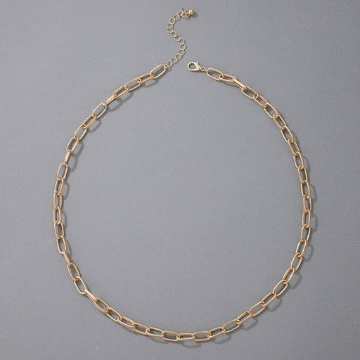 Wholesale alloy metal chain single layer necklace JDC-NE-C189 NECKLACE 咏歌 Wholesale Jewelry JoyasDeChina Joyas De China