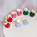 Wholesale Alloy Morandi Color Earrings JDC-ES-XuF121 Earrings 旭帆 Wholesale Jewelry JoyasDeChina Joyas De China