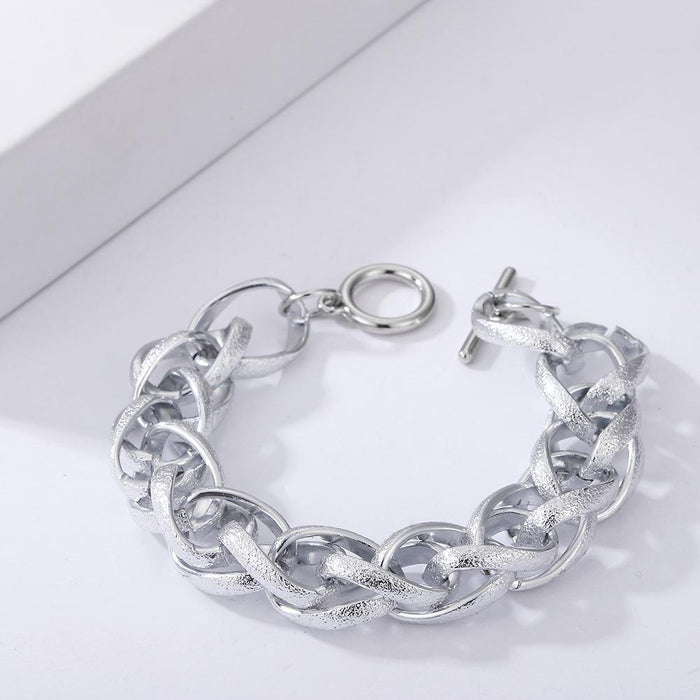 Bulk Jewelry Wholesale alloy multi-layer mixed color hollow Bracelet JDC-BT-YN002 Wholesale factory from China YIWU China