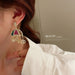 Wholesale alloy multicolor umbrella Earrings JDC-ES-BY060 Earrings 宝钰 Wholesale Jewelry JoyasDeChina Joyas De China
