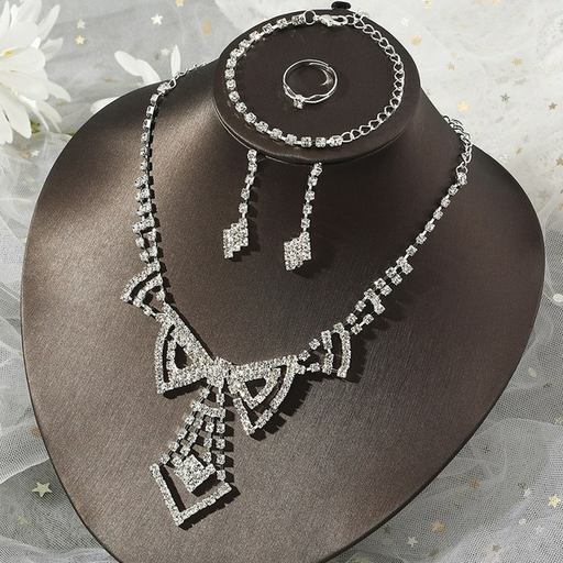 Wholesale alloy multilateral full diamond necklaces JDC-NE-NZ015 necklaces JoyasDeChina Wholesale Jewelry JoyasDeChina Joyas De China