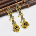 Wholesale alloy multilayer bell earrings JDC-ES-Yunl004 Earrings 云罗 Wholesale Jewelry JoyasDeChina Joyas De China