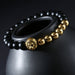 Wholesale Alloy Natural Stone Lion Beaded Bracelet JDC-BT-ZiR008 Bracelet 孜瑞 Wholesale Jewelry JoyasDeChina Joyas De China