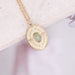 Wholesale alloy natural stone necklace JDC-NE-Bingm009 NECKLACE 冰萌 2 Wholesale Jewelry JoyasDeChina Joyas De China