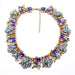 Wholesale alloy necklace JDC-NE-JQ125 NECKLACE 佳琪 blue Wholesale Jewelry JoyasDeChina Joyas De China