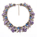 Wholesale alloy necklace JDC-NE-JQ125 NECKLACE 佳琪 purple Wholesale Jewelry JoyasDeChina Joyas De China