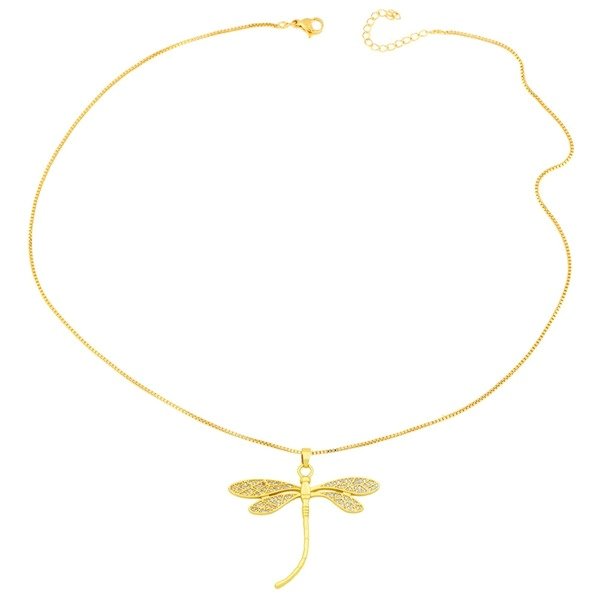 Wholesale alloy new dragonfly necklace JDC-NE-AS395 NECKLACE 翱昇 Wholesale Jewelry JoyasDeChina Joyas De China