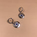 Wholesale alloy new eye earrings JDC-ES-YinS008 NECKLACE 赢视 silver Wholesale Jewelry JoyasDeChina Joyas De China