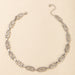 Wholesale alloy new labyrinth single layer necklace JDC-NE-C227 NECKLACE 咏歌 16432silver Wholesale Jewelry JoyasDeChina Joyas De China