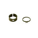 Wholesale alloy new open pair ring JDC-RS-AYN051 Rings JoyasDeChina Wholesale Jewelry JoyasDeChina Joyas De China