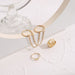 Wholesale alloy new personality chain ring JDC-RS-F606 Rings 韩之尚 Wholesale Jewelry JoyasDeChina Joyas De China