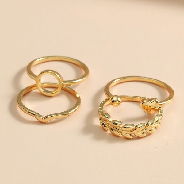 Wholesale alloy new product ring set JDC-RS-A100 Rings 妙雅 Wholesale Jewelry JoyasDeChina Joyas De China
