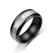 Wholesale alloy new titanium steel double bevel ring JDC-RS-TS065 Rings 腾穗 Wholesale Jewelry JoyasDeChina Joyas De China