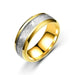 Wholesale alloy new titanium steel double bevel ring JDC-RS-TS065 Rings 腾穗 Wholesale Jewelry JoyasDeChina Joyas De China