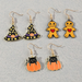 Wholesale alloy oil drop pumpkin Black Cat Earrings JDC-ES-E248 Earrings JoyasDeChina Wholesale Jewelry JoyasDeChina Joyas De China