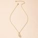 Wholesale alloy opal Bead Pendant Necklace JDC-NE-AYN117 NECKLACE JoyasDeChina Wholesale Jewelry JoyasDeChina Joyas De China