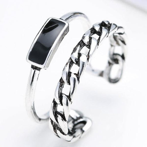 Bulk Jewelry Wholesale alloy opening rings JDC-RS-wy055 Wholesale factory from China YIWU China