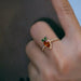 Wholesale alloy orange carrot ring set JDC-RS-MiMeng001 Rings 米萌 Wholesale Jewelry JoyasDeChina Joyas De China